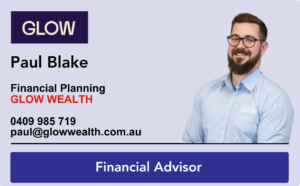 Paul Blake - Glow Wealth - Financial Planner